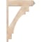 Ekena Millwork Merced Arts & Crafts Smooth Outlooker, Douglas Fir, 7 1/2"W x 28"D x 40"H OUT08X28X40MRC03SDF - alternate 3